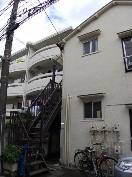 品川区豊町アパート　耐震改修事例