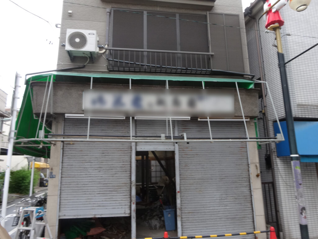 屋根解体